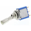 APEM Toggle Switch Panel Mount On-On SPDT Solder Lug Terminal 24 V dc 250 V ac 5636ADBK2V