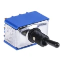 APEM Toggle Switch Panel Mount On-On 4PDT Solder Lug Terminal 24 V DC 250 V AC 5666ADBGK