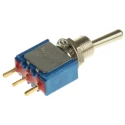 APEM Toggle Switch PCB Mount On-On SPST PC Terminal 24 V dc 250 V ac 5232CDB