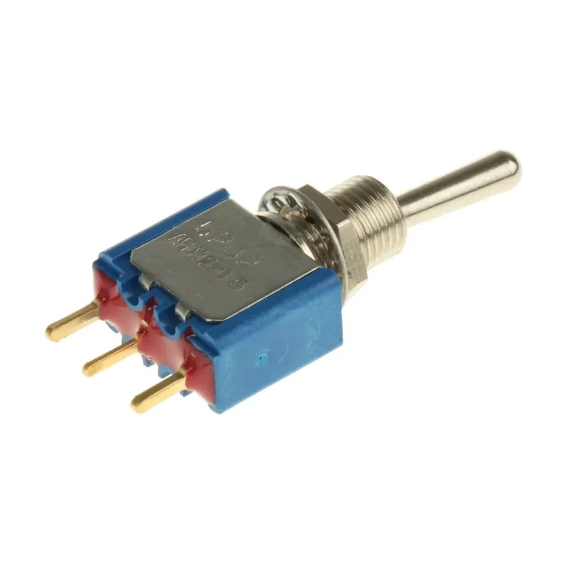 APEM Toggle Switch PCB Mount On-On SPST PC Terminal 24 V dc 250 V ac 5232CDB