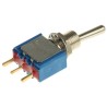 APEM Toggle Switch PCB Mount On-On SPST PC Terminal 24 V dc 250 V ac 5232CDB