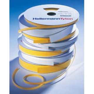 HellermannTyton Heat Shrink Labels White 6 mm Sleeve Dia. x 22m Length 3:1 Ratio Cross Linked 553-40651 TULT6-2WH-PO-X-WH