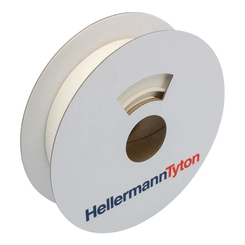 HellermannTyton Heat Shrink Tubing White 18 mm Sleeve Diameter x 26m Length 3:1 Ratio Cross 553-41851 TULT18-6WH-PO-X-WH