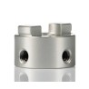Huco Aluminium Set Screw Coupler 12.7 mm OD, 3mm Bore Finished with Keyway, 13 mm Length 450H13.14