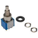 APEM 8000 Series Miniature Push Button Switch Latching Panel Mount DPDT 6.5 mm Cutout IP65 8646ADBK