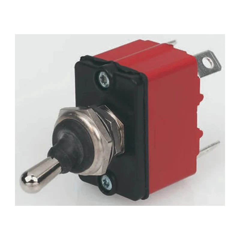 APEM Toggle Switch Panel Mount On-Off-On SPST Tab Terminal 24 V dc 28 V ac 3638NF/2
