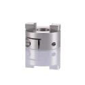 Huco Clamp Style Oldham Coupler Aluminium 9.53 mm Bore Finished with Keyway, 25.4 mm OD, 25 mm Length 452H25.31