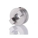Huco Clamp Style Oldham Coupler Aluminium 9.53 mm Bore Finished with Keyway, 25.4 mm OD, 25 mm Length 452H25.31