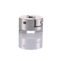Huco Clamp Style Oldham Coupler Aluminium 9.53 mm Bore Finished with Keyway, 25.4 mm OD, 25 mm Length 452H25.31