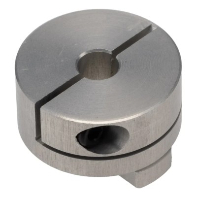 Huco Clamp Style Oldham Coupler 25.4 mm Outside Diameter 6.35 mm Bore Finished with Keyway 25 mm Length 3000 RPM 452H25.24