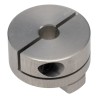 Huco Clamp Style Oldham Coupler 25.4 mm Outside Diameter 6.35 mm Bore Finished with Keyway 25 mm Length 3000 RPM 452H25.24