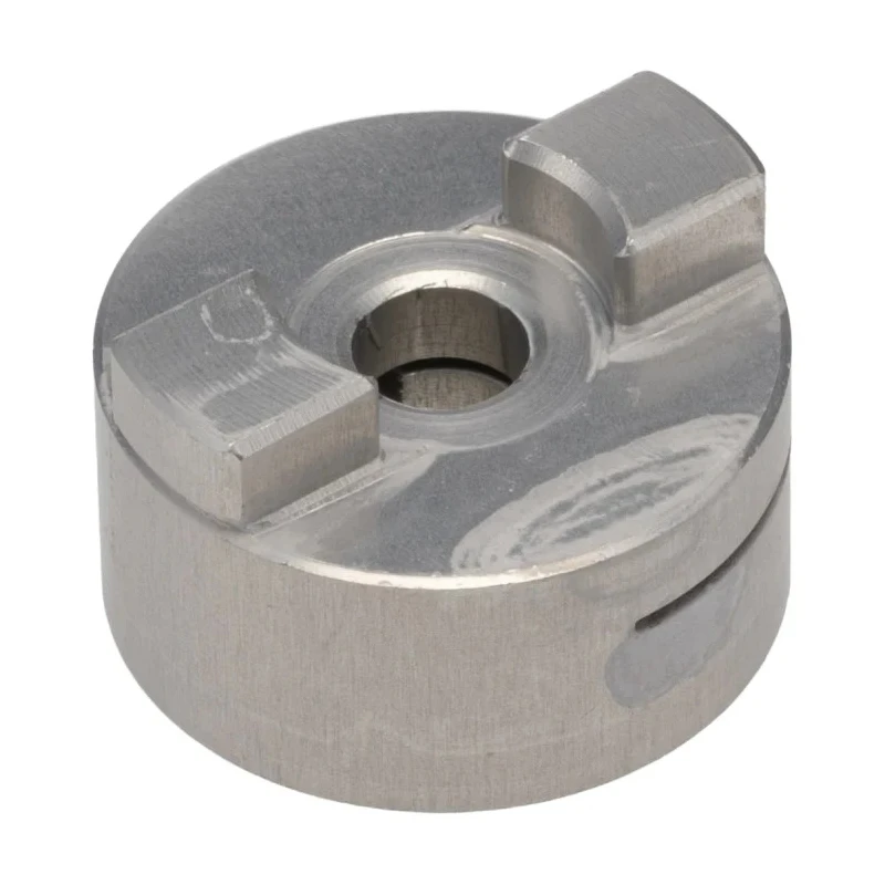 Huco Clamp Style Oldham Coupler 25.4 mm Outside Diameter 6.35 mm Bore Finished with Keyway 25 mm Length 3000 RPM 452H25.24