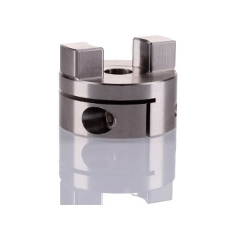 Huco Coupler Clamp Style 33.3 mm Outside Diameter 8 mm Bore 33 mm Hub Length Stainless Steel 852.33.28