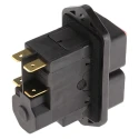 APEM 3000 Series Push Button Switch Momentary DPDT Screw Terminal IP54 16A Germany 306.301.01