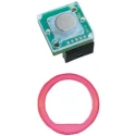 APEM IP65 Red Tactile Switch SPST Momentary Through Hole 50mA 12V DC Tactile Actuator 