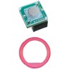 APEM IP65 Red Tactile Switch SPST Momentary Through Hole 50mA 12V DC Tactile Actuator