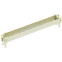 HARTING 09 03 Shroud for Use with DIN 41612 Connector, Grey Thermoplastic Material 09030009969