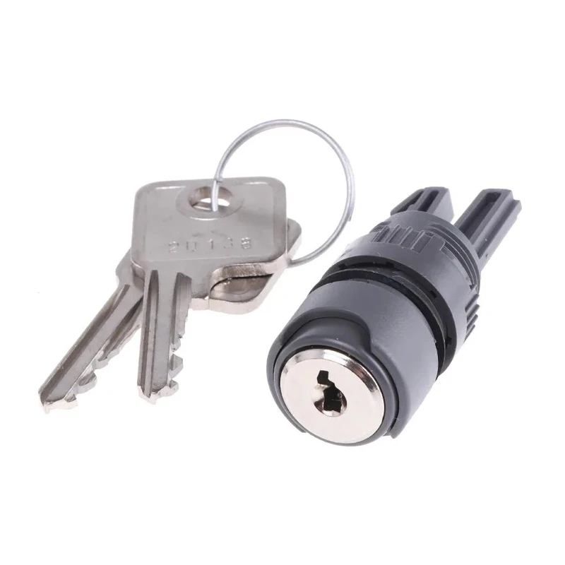 APEM A01 2-position Key Switch Head, Latching Operation, 16mm Cutout IP65 A018323