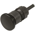 APEM Black Momentary Mushroom Push Button Head 16 mm Cutout IP65 IP40 A01MMA