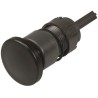 APEM Black Momentary Mushroom Push Button Head 16 mm Cutout IP65 IP40 A01MMA