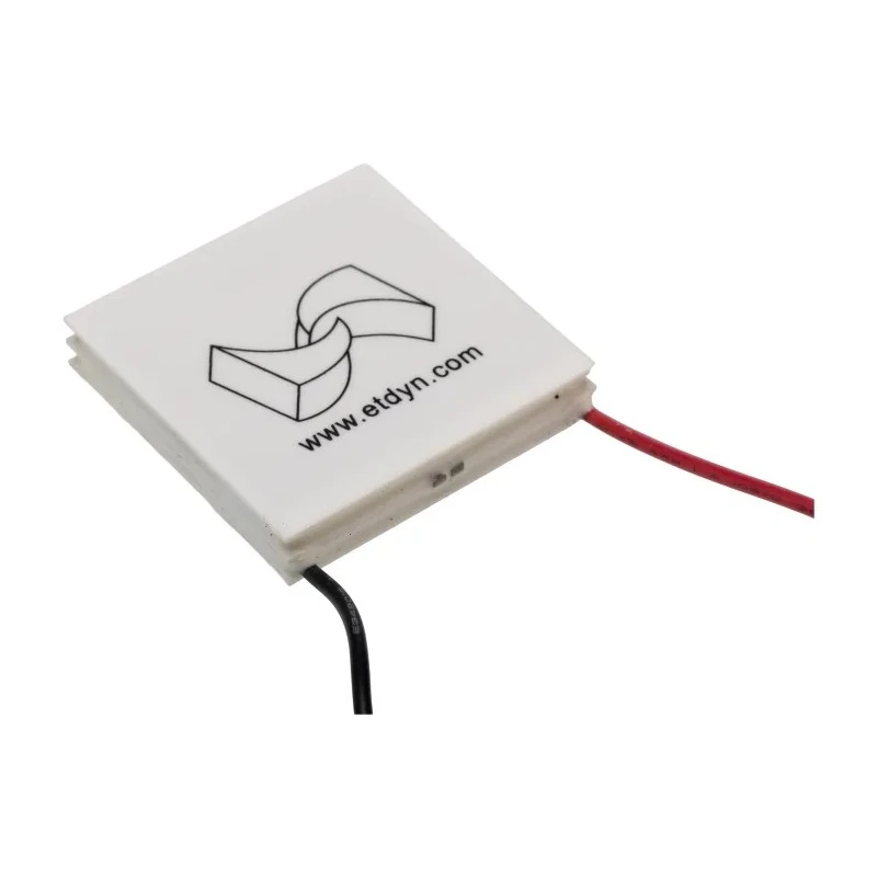 Global Component Sourcing Peltier Module, 51.6 W Cooling Capacity, 8.5 A, 16.1 V, 40 mm x 40 mm x 7 mm ET2-196-19-14