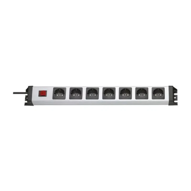 Kopp 1.4 m 7 Socket Type F German Schuko Extension Socket Extension Lead Kit 250V ac 16A IP20 POWERversal 226820011