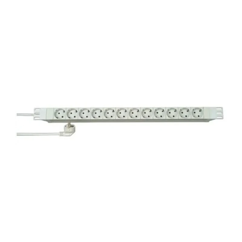 Kopp PROFIversal 2 m 12 Socket Type F German Schuko Extension Socket Extension Lead Kit IP20 931204016