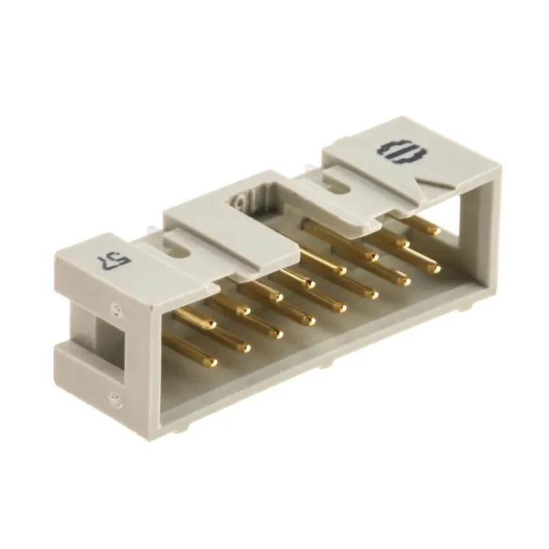 HARTING SEK 18 Series Straight Through Hole PCB Header 16 Contacts 2.54 mm Pitch 2 Row Shrouded 09185166324