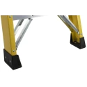RS PRO Fibreglass 6-Steps Step Ladder, 1.6m Platform Height, Non-Conductive, Aluminium Rungs 553-832