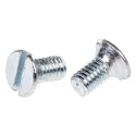 RS PRO Slot Countersunk Steel Machine Screw M3 Thread 6 mm Length 553-841