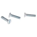 RS PRO Slot Countersunk Steel Machine Screw 12 mm M3 553-857