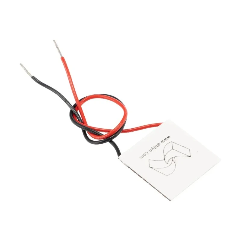 European Thermodynamics Peltier Module 1.6 W, 1.6 A, 7 V, 30 mm x 30 mm x 3.7 mm GM200-127-10-15