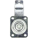 LAG Braked Swivel Castor with 160 mm Rubber Wheel, 180 kg Load Capacity, Galvanised Steel Frame, Model 12278 FR