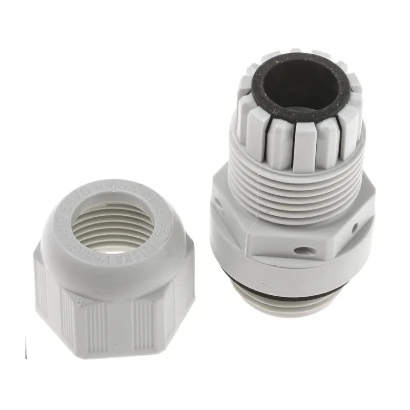 WISKA VentGLAND Series Grey Polyamide Cable Gland M20 Thread 6 mm Min. 13 mm Max. IP69K IP68 ESVG 20 GRY