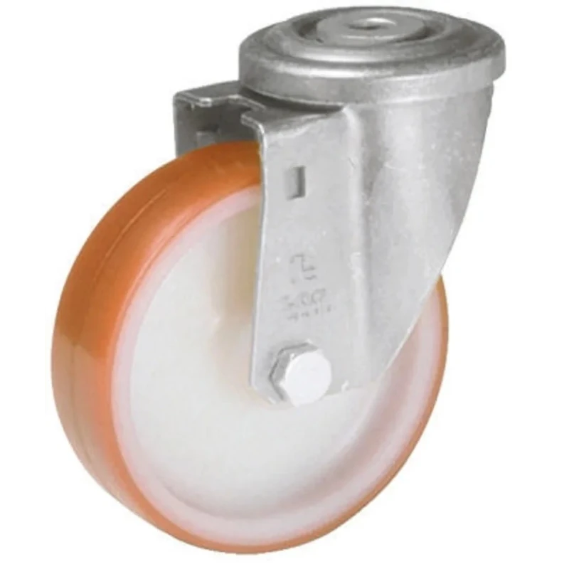 LAG Swivel Castor Wheel Polyurethane 125 mm Diameter 120 kg Load Capacity 22256 FB