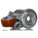 LAG Swivel Castor, 100 kg Capacity, 80 mm Polyurethane Wheel, Nylon Hub, Medium Duty, Model 22252 FB
