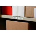 Brady Black on Black White Label Printer Tape 9.5 mm Width 6.4 m Length M21-375-595-WT