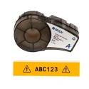 Brady Black on Yellow Black Label Printer Tape 19.05 mm Width 6.4 m Length M21-750-595-YL