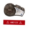 Brady White on White, Red Label Printer Tape 19.05 mm Width x 6.4 m Length M21-750-595-RD
