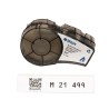 Brady Black on Black White Label Printer Tape, 19.05 mm Width, 4.87 m Tape Length, Compatible with BMP21 LAB M21-750-499