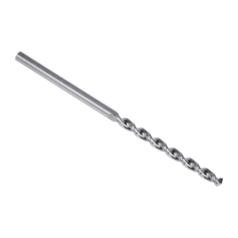 Dormer High Speed Cobalt Drill Bit, 2.5 mm Shank Size, 57 mm Overall Length, 6 Flutes, Cylindrical Shank, Bright A9002.5