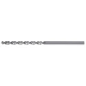 Dormer High Speed Cobalt Drill Bit, 2.5 mm Shank Size, 57 mm Overall Length, 6 Flutes, Cylindrical Shank, Bright A9002.5
