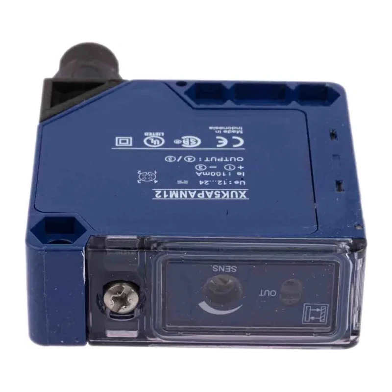 Telemecanique Sensors Diffuse Photoelectric Sensor Compact 1 m Detection Range PNP Output IP65 XUK5APANM12