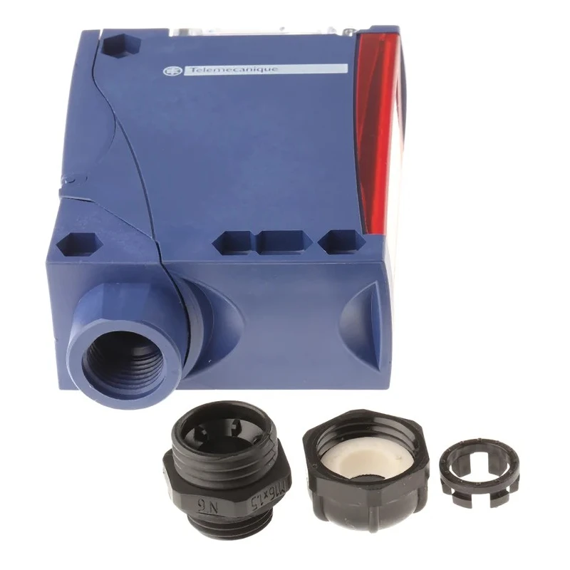 Telemecanique Sensors Through Beam Photoelectric Sensor Block Style 40 m Detection Range Relay Output IP65 IP67 XUX2ARCNT16R