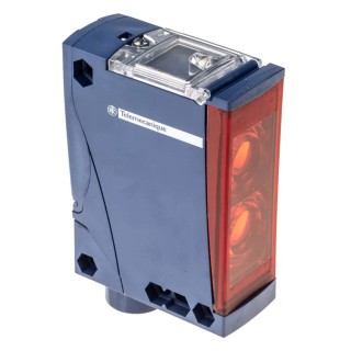 Telemecanique Sensors Diffuse Photoelectric Sensor Block Style 2.1 m Detection Range Relay Output IP65 IP67 XUX5ARCNT16