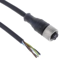 Telemecanique Sensors Female 5 Way Straight to Female Unterminated Sensor Actuator Cable, 5 m XZCP1164L5