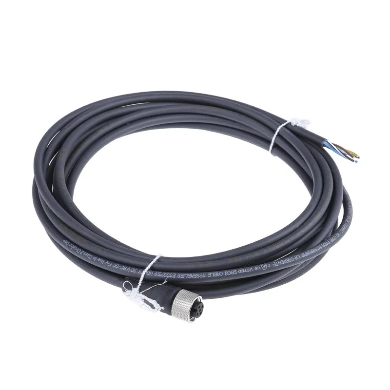 Telemecanique Sensors Female 5 Way Straight to Female Unterminated Sensor Actuator Cable, 5 m XZCP1164L5