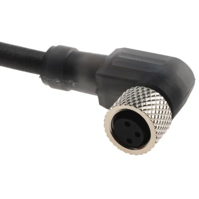Telemecanique Sensors Female 3 Way Right Angle to Unterminated Free End Sensor Actuator Cable 10m XZCP0666L10