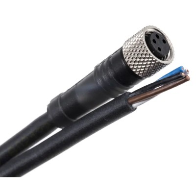 Telemecanique Sensors Female 4 Way Straight to Unterminated 3 Way Free End Sensor Actuator Cable 2m XZCP0941L2