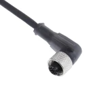 Telemecanique Sensors Female 4 Way Right Angle to Unterminated Free End Sensor Actuator Cable 2m XZCP1241L2